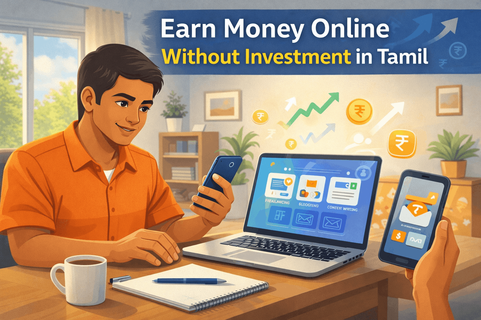 earn money online without investment in tamil