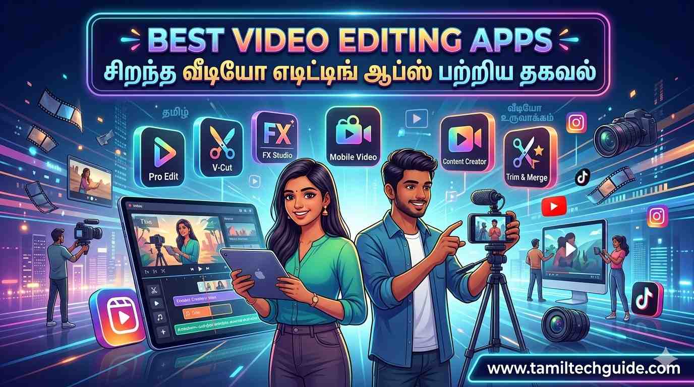 Best Video Editing Apps in tamil