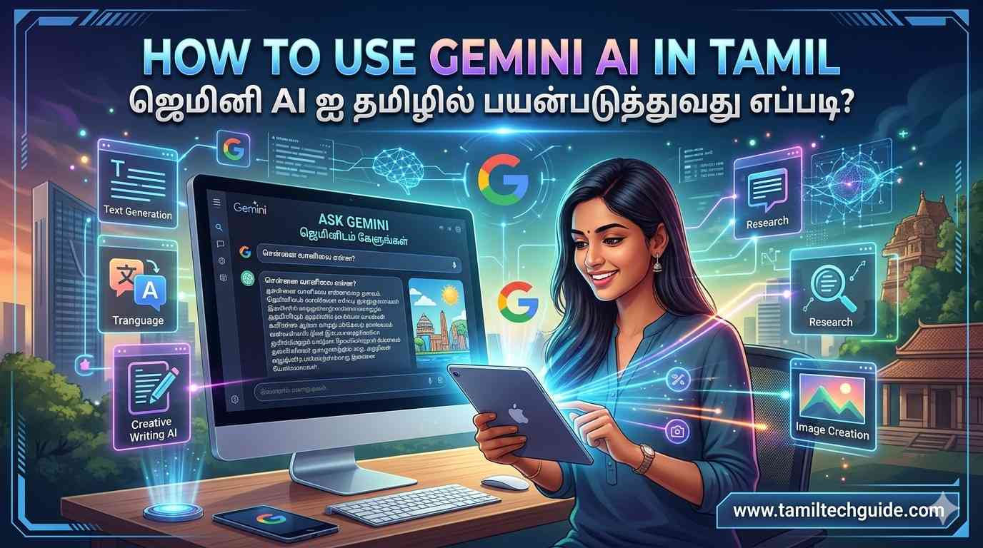 Select how to use gemini ai tamil how to use gemini ai tamil